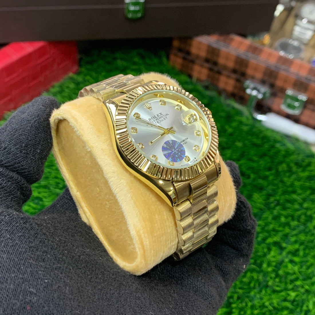 RLX - Datejust Golden with White dial- A+ Quality