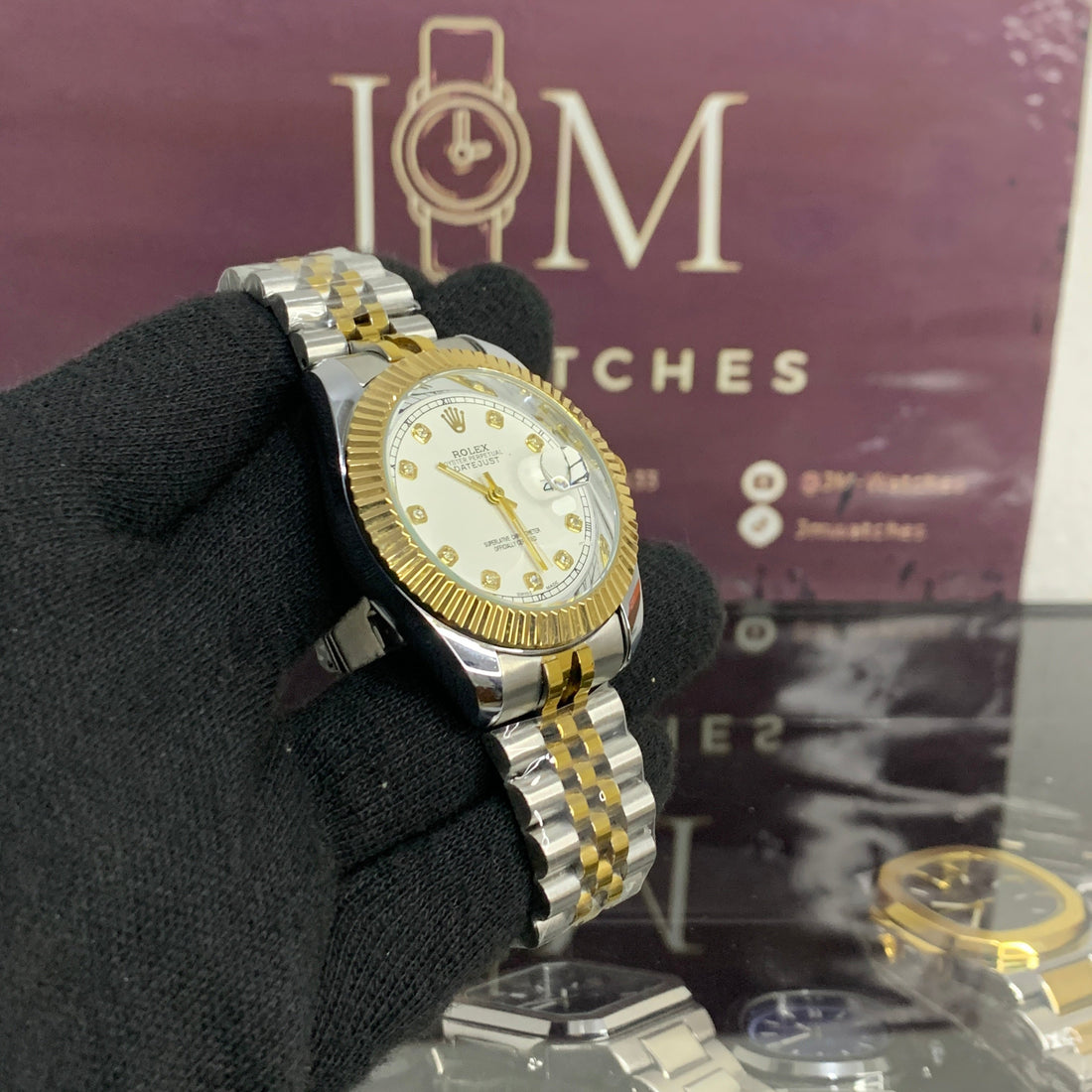 RLX - Datejust Silver Gold - A+ Quality