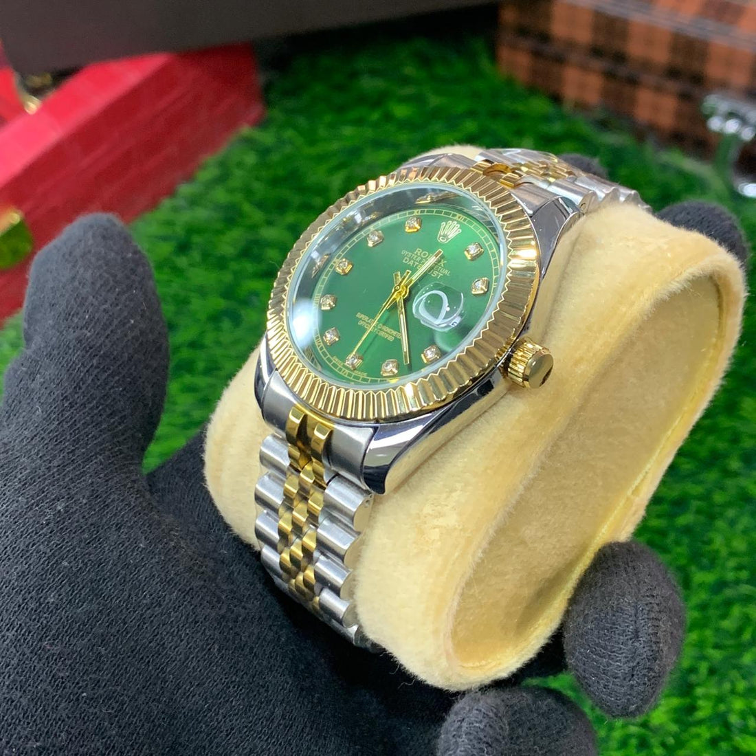 RLX - Datejust Twotone with Premium Greem Dial