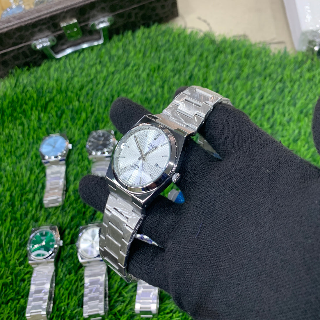 Tissot PRX 1853 Silver with white dial
